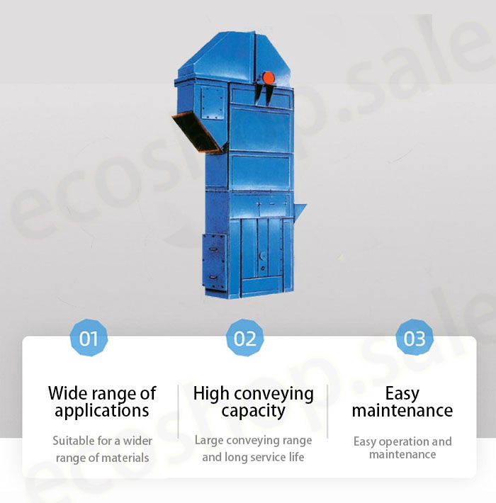 TDG250-Wire Rope Core Belt Bucket Elevator