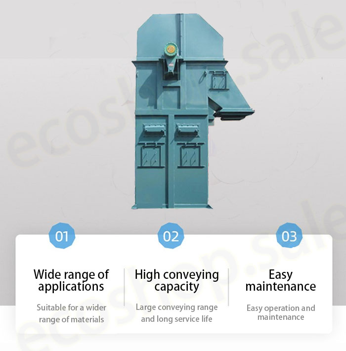 NSE100-High speed plate chain bucket elevator