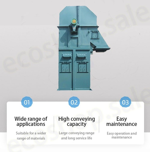 [NE-B0400013] NSE200-Elevator baldi rantai piring berkecepatan tinggi